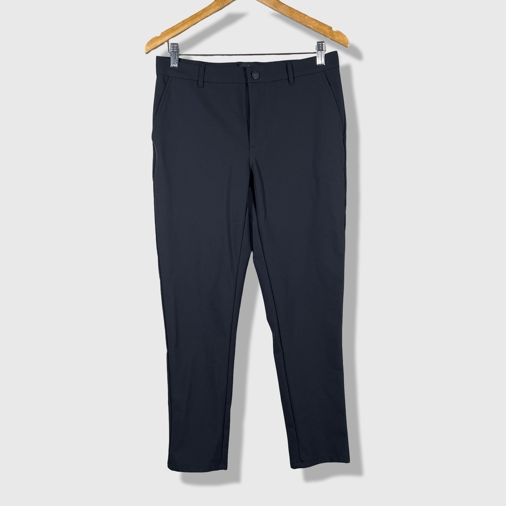 Under 510 Chino Pants Mens 30x27 Black Slim Fit Tech Performance Stretch